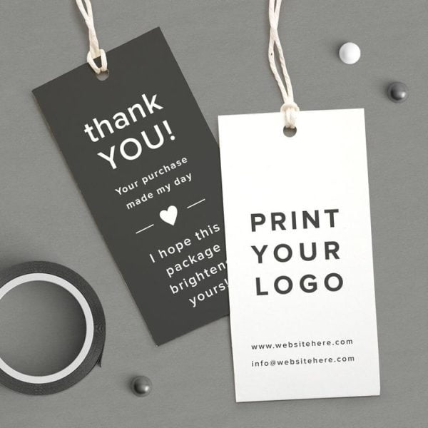 Personalized Product Name Tags